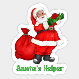 Jolly Santa Claus Sticker